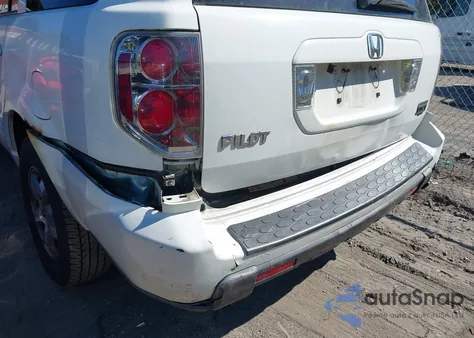 2006 Honda Pilot Ex-L из США, поврежденный, VIN 2HKYF18556H518477